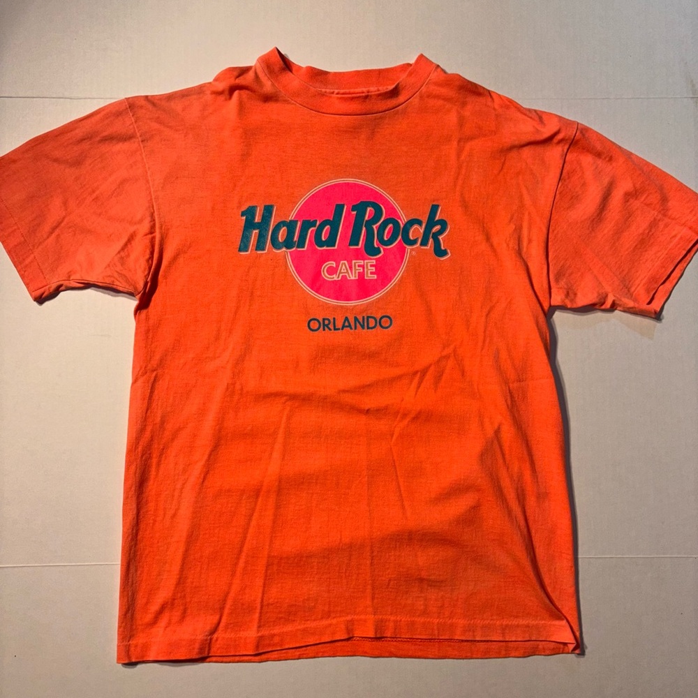 Vtg Hard Rock Cafe Save The Planet Orlando Florida Nature 90’s USA Tshirt Sz L